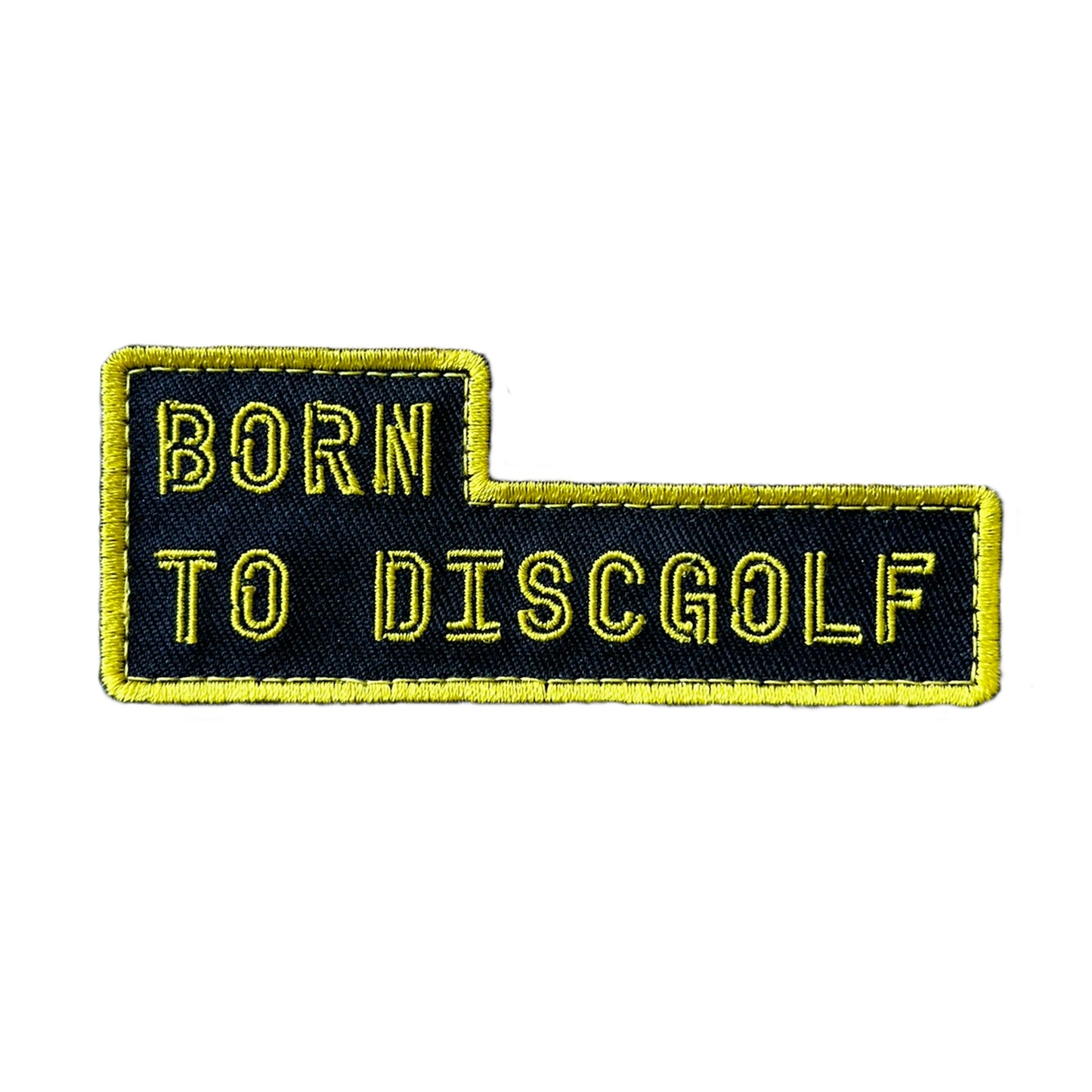 Born to discgolf Patch